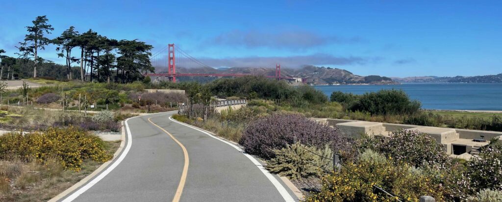 Presidio Golden Gate Walking Path Beach